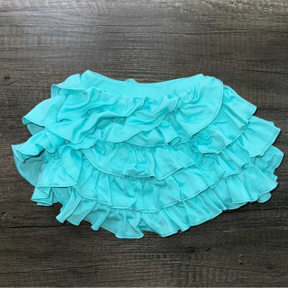 Lemon Loves Layette Baby Girls Joy Pima Cotton Ruffled Bloomers Size 3-6mo *FLAW - Picture 2 of 9